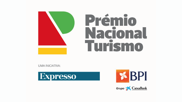 Logo Prémio Nacional de Turismo 2023 Expresso BPI